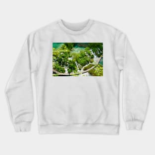 Plitvice Lakes National Reserve, Croatia. Crewneck Sweatshirt